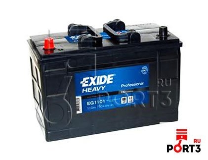 Батарея аккумуляторная, 12В 110А/ч